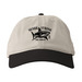 Shark Strong Hat, a Oyster/ Black Printed Eco Baseball Cap