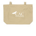 Support CAC.&nbsp;Carry the Mission., a Oyster Large Organic Cotton Tote Bag