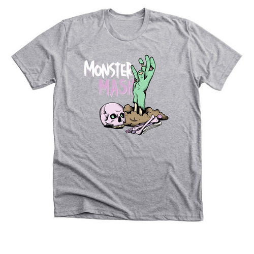 Monster Mash, a Athletic Heather Premium Unisex Tee