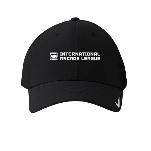 IAL - Snapback, a Black Printed Nike Dri-FIT Legacy Performance Cap