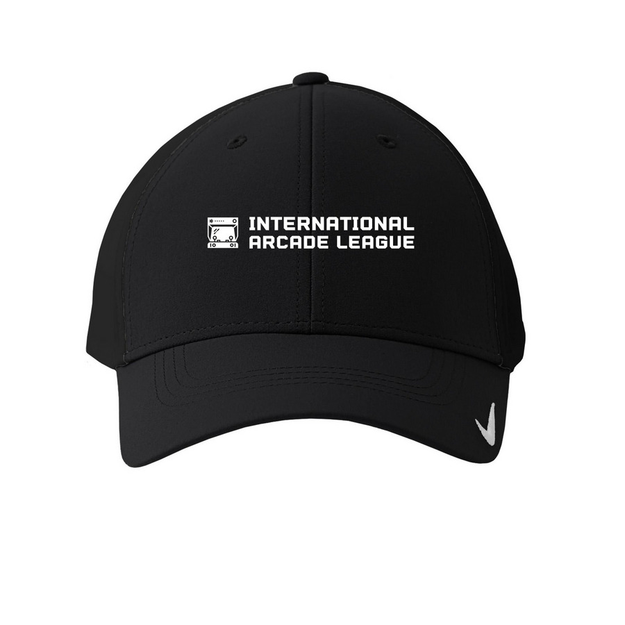 IAL - Snapback, a Black Printed Nike Dri-FIT Legacy Performance Cap