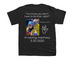In memory of mom - shirts & sweatshirts, a Black Youth Unisex Tee (back-view)