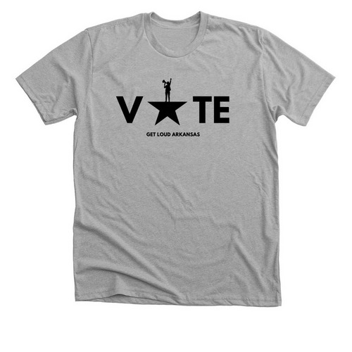 Don't Throw Away Your Vote, a Athletic Heather Premium Unisex Tee