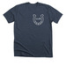 Lennox's Legacy Rescue, a Heather Midnight Navy Premium Unisex Tee