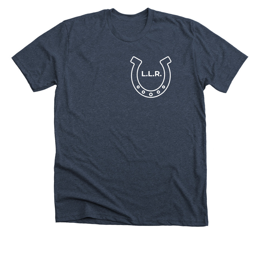 Lennox's Legacy Rescue, a Heather Midnight Navy Premium Unisex Tee