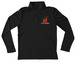 front logo only shirts&nbsp;, a Black Youth Performance Quarter Zip Pullover