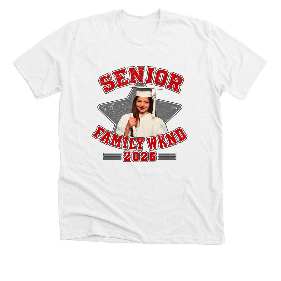 Liv, a Solid White Blend Premium Unisex Tee