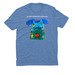 LotFotL Community Farm 2026 Design Runner Up, a Azure Blue Allmade Eco Triblend Unisex Tee