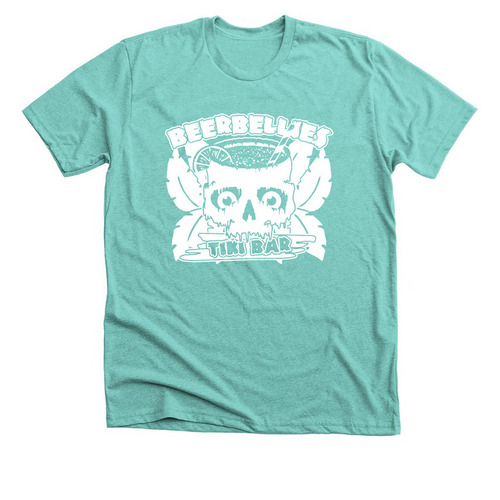 ZOMBELLIES!, a Heather Sea Green Premium Unisex Tee