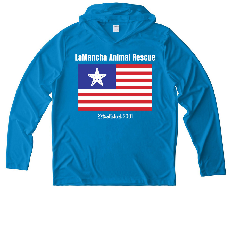 LaMancha USA Performance Products, a Sapphire UV Performance Long Sleeve Hoodie
