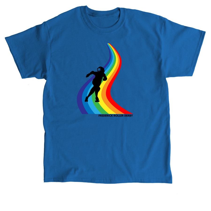 FRD Rainbow Skater, a Royal Classic Unisex Tee