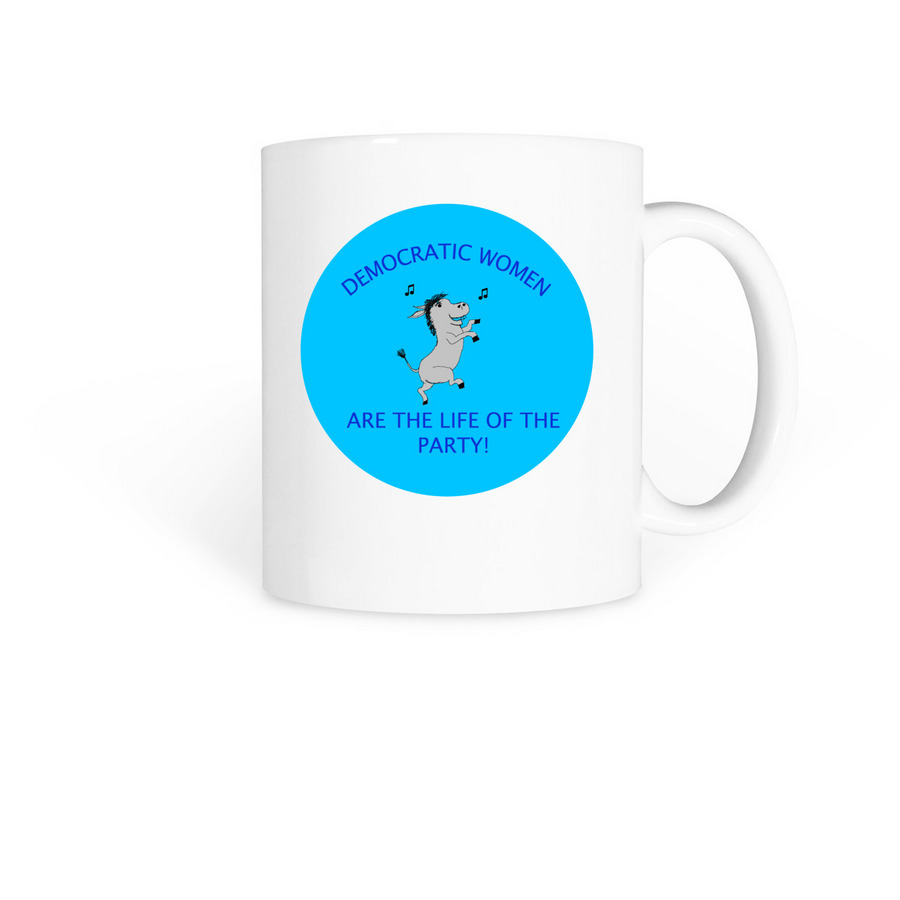 Life of the party mug, a White Coffee Mug