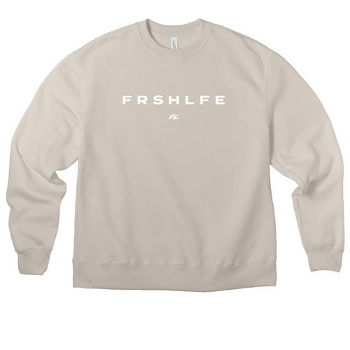 FRSHLFE, a Dust Premium Heavyweight Crewneck Sweatshirt