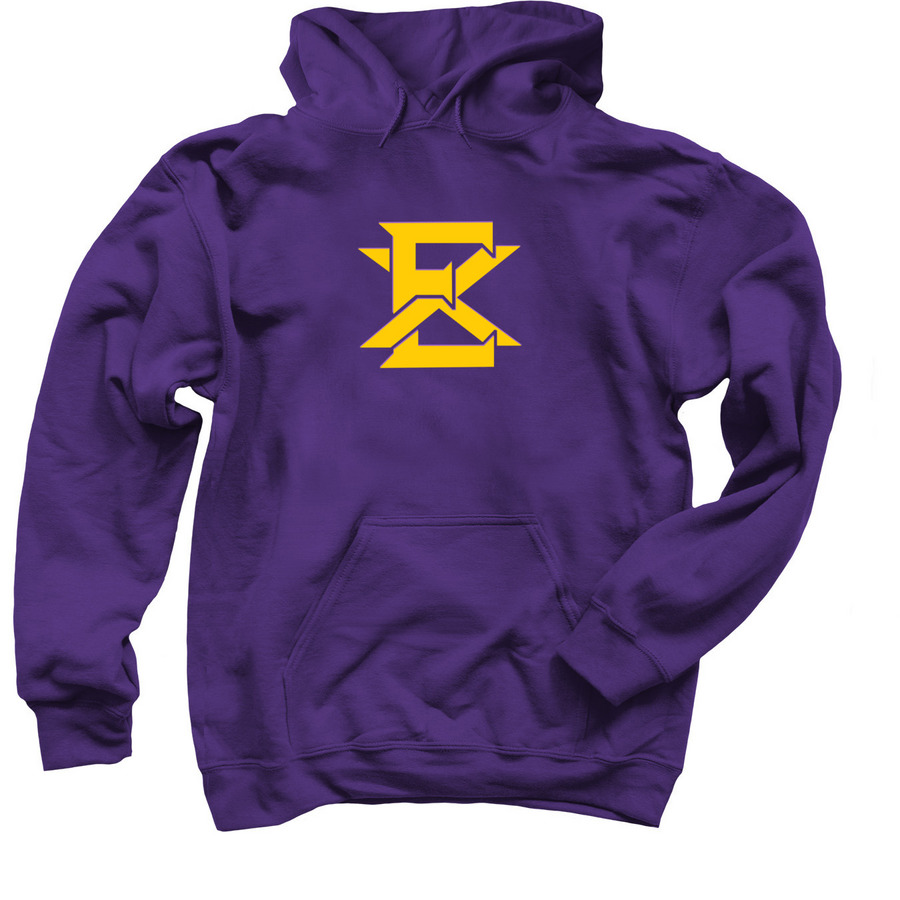 Chi Epsilon Hoodie Fundraiser, a Purple Pullover Hoodie