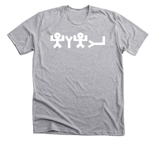 Pictoral / Paleo 1, a Athletic Heather Premium Unisex Tee
