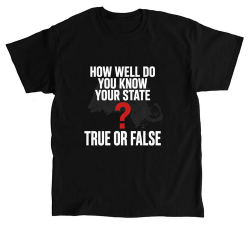 True or False., a Black Classic Unisex Tee
