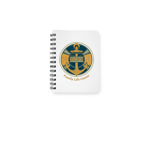 COH Journal, a White Spiral Notebook