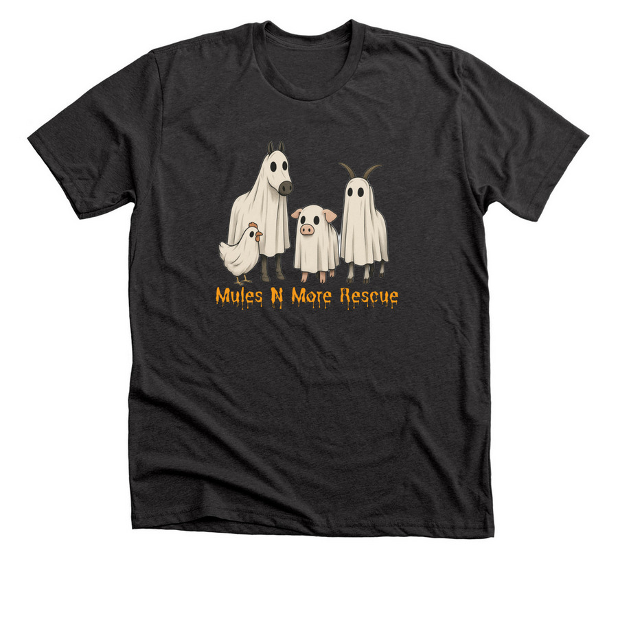Halloween Apparel 2025, a Dark Grey Heather Premium Unisex Tee