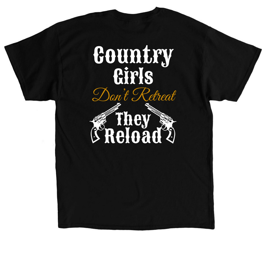 Thank You for Supporting Our Farm & Future, a Black Classic Unisex Tee (back-view)