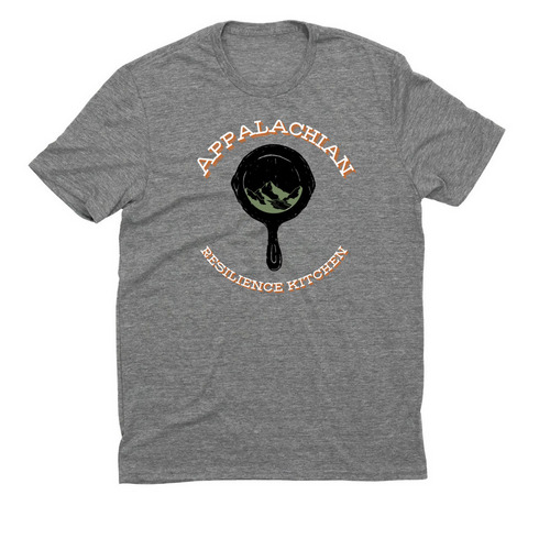 ARK Logo Shirt, a Aluminum Grey Allmade Eco Triblend Unisex Tee