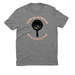 ARK Logo Shirt, a Aluminum Grey Allmade Eco Triblend Unisex Tee