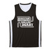 Retro Lettering Reversible&nbsp;, a Black/ White Reversible Basketball Jersey