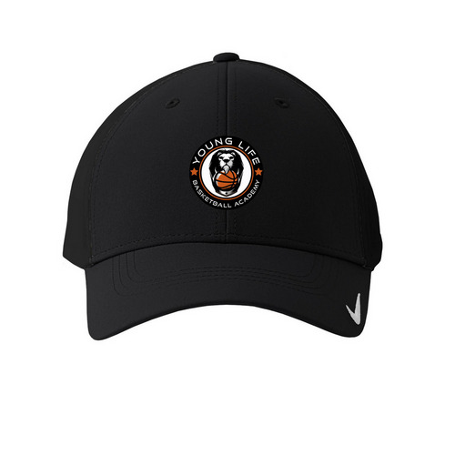YLBA CAP, a Black Printed Nike Dri-FIT Legacy Performance Cap
