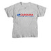 Splatter Logo, a Sport Grey Youth Unisex Tee