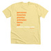 Juntos Como Uno, a Heather Yellow Gold Premium Unisex Tee