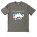 LotFotL Community Farm 2026 Design Runner Up, a Driftwood Grey Allmade Organic Cotton Mineral Dye Tee