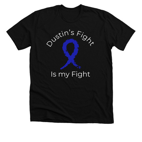 Funds For Dustin, a Solid Black Blend Premium Unisex Tee