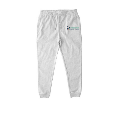 IAM Logo Joggers, a Cool Heather Grey Stanley/Stella Unisex Flyer Jogger
