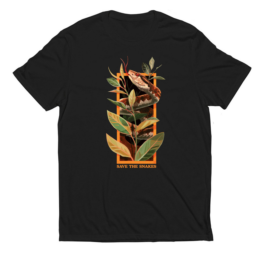 Bushmaster Tee, a Deep Black Allmade Eco Triblend Unisex Tee