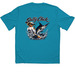 Performance wear, a Atomic Blue Classic Performance Tee (back-view)