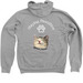 Staying Pawsitive&nbsp;, a Athletic Heather Zip Up Hoodie (back-view)