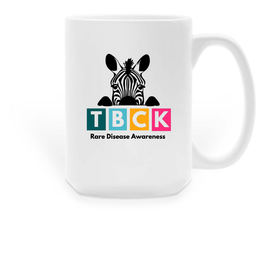 Large TBCK Mug, a White Large Coffee Mug