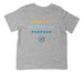 Toddler Flourish, a Heather Toddler Tee (back-view)
