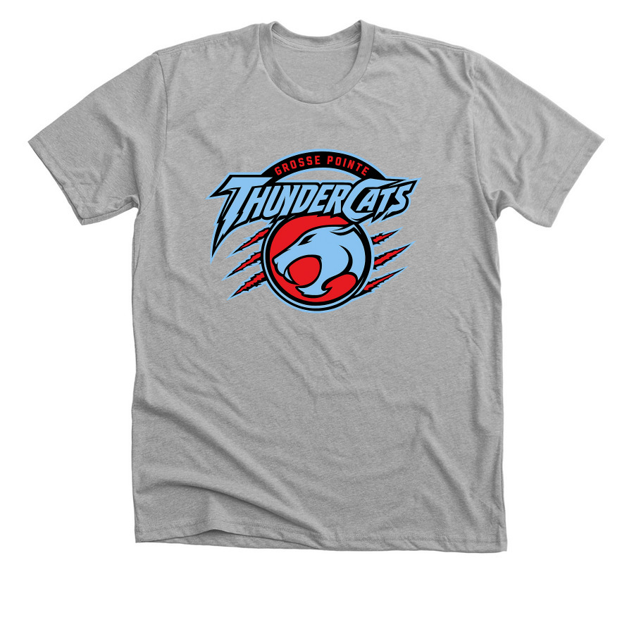GP ThunderCats, a Athletic Heather Premium Unisex Tee