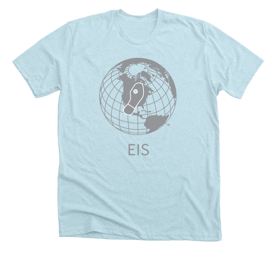 EIS light blue shirts/sweatshirts, a Heather Ice Blue Premium Unisex Tee