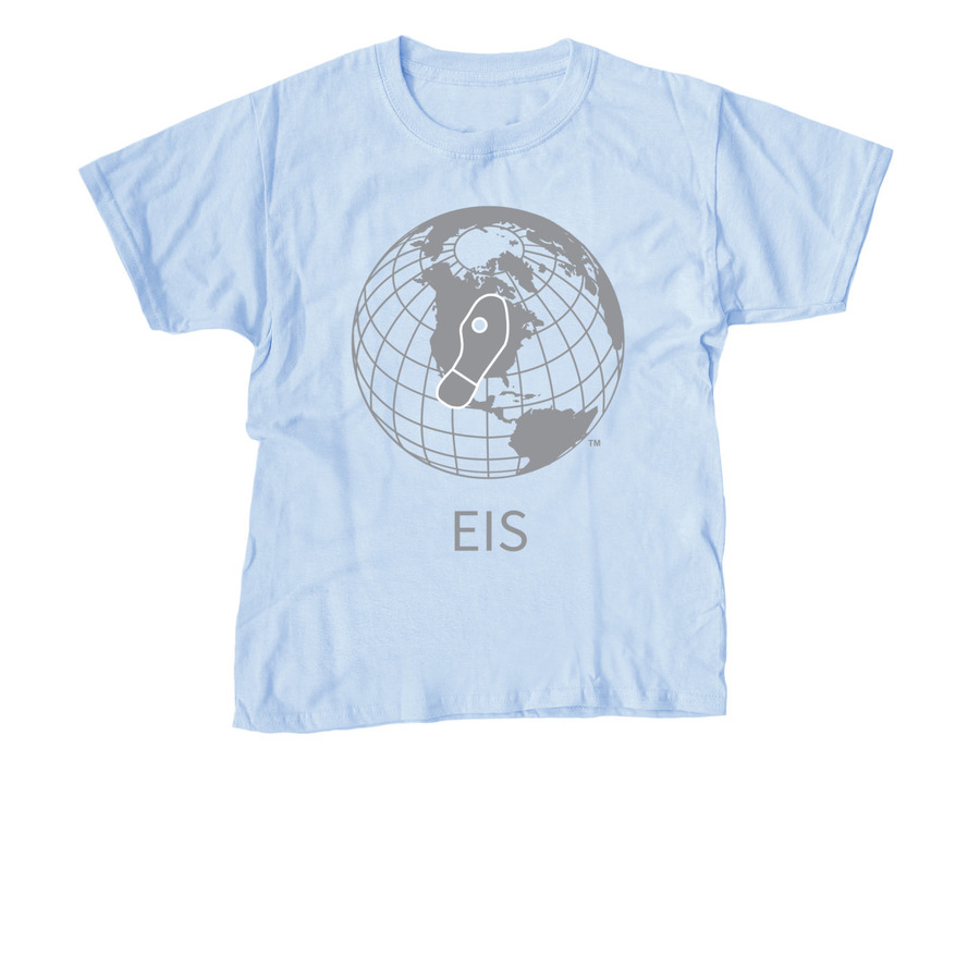 EIS light blue shirts/sweatshirts, a Light Blue Youth Unisex Tee