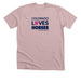 Colorado Loves Horses, a Heather Pink Gravel Premium Unisex Tee