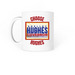 CHOOSE HUGHES Mug, a White Coffee Mug (back-view)