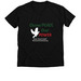Choose Peace Over Power, a Solid Black Blend Premium V-Neck Tee
