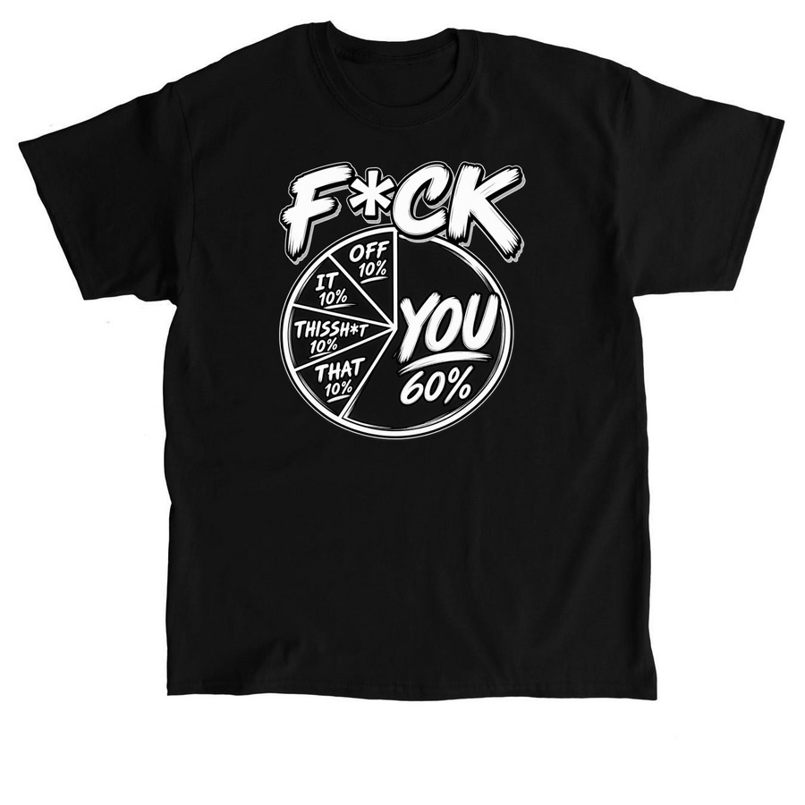 No F*cks Given, a Black Classic Unisex Tee