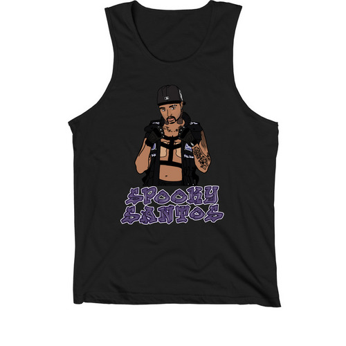 Spooky muscle tank, a Black Premium Cotton Tank
