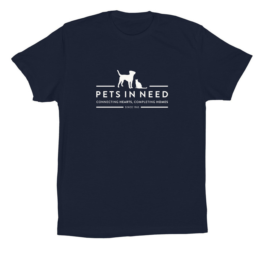 Pets In Need ? General ? Core Collection, a Navy Premium Cotton Tee