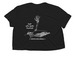 Just One More Chapter, a Black Women?s Flowy Cropped Tee