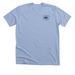 Shuck Around & Find Out, a Heather Baby Blue Premium Unisex Tee