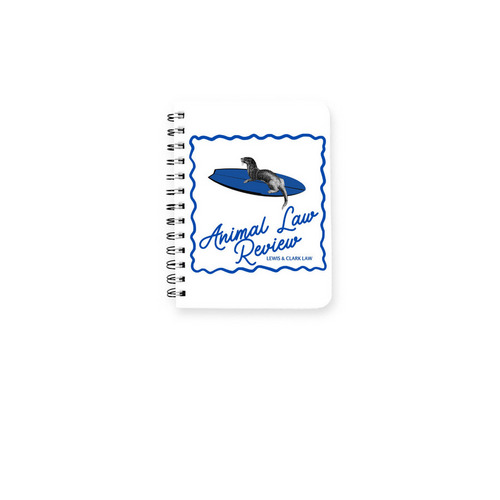 ALR Notebook, a White Spiral Notebook