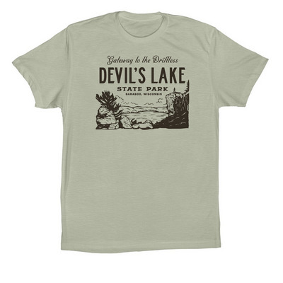 Gateway to the Driftless Shirt (Single Color), a Thyme Premium Cotton Tee